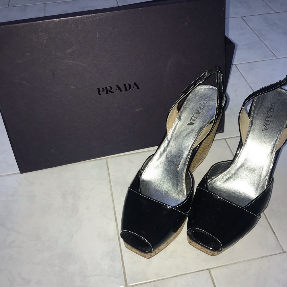 Prada Bamboo wedge - Picture 4 of 4